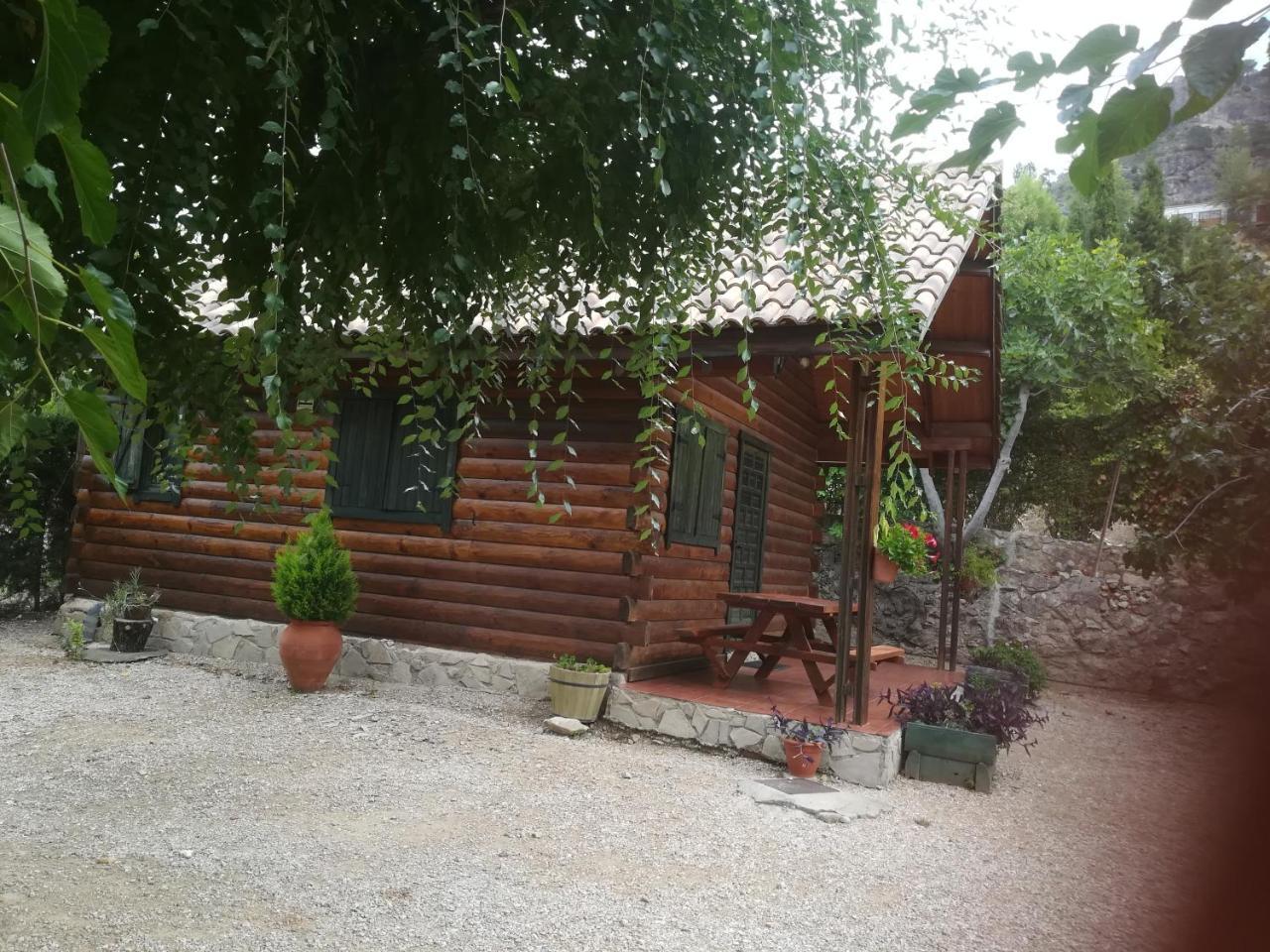 Cabana De Madera La Encina Burunchel Exterior foto